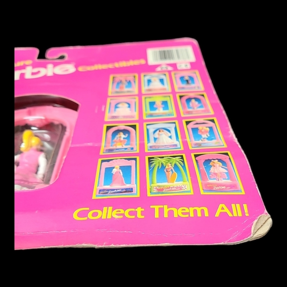 Vintage Miniature Barbie Collectibles "Sensations Barbie 1988" - Picture 8 of 13